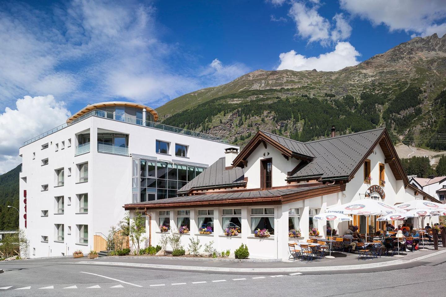 Hotel Station Pontresina Eksteriør bilde